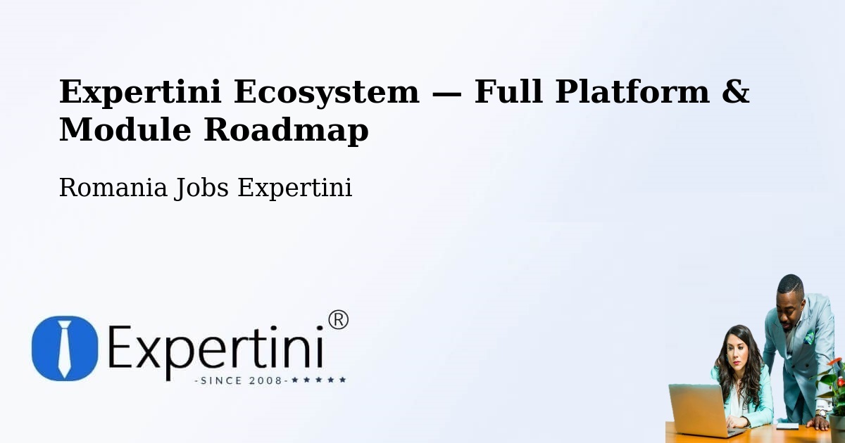 Expertini Ecosystem — Full Platform & Module Roadmap – Dudu